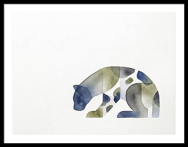 Clouded Leopard Silhouette