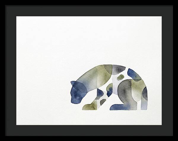 Clouded Leopard Silhouette