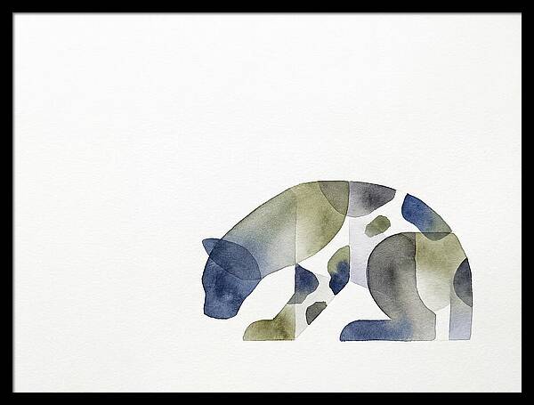 Clouded Leopard Silhouette