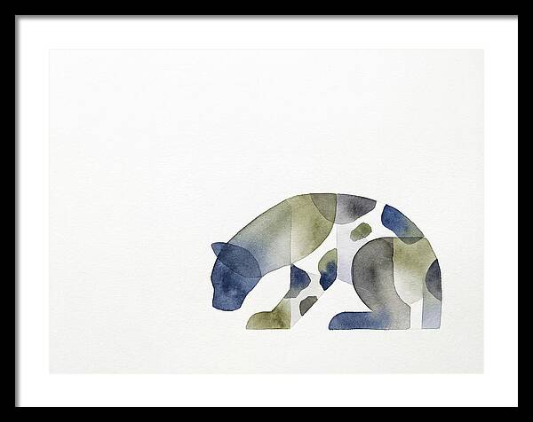 Clouded Leopard Silhouette