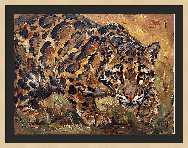 Clouded Leopard Stalking