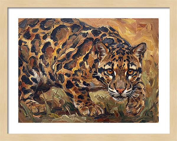 Clouded Leopard Stalking