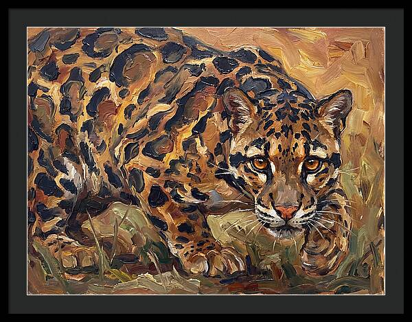 Clouded Leopard Stalking
