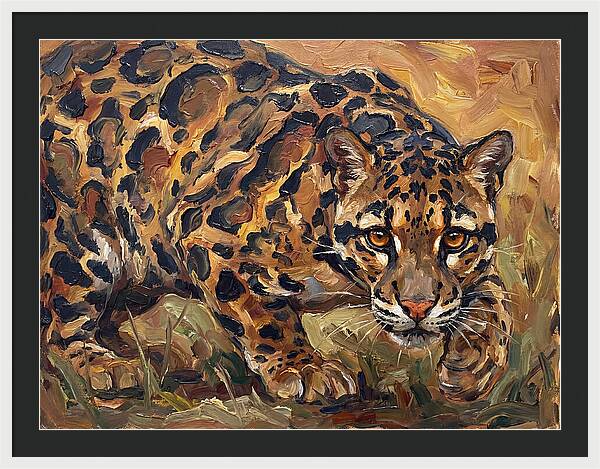 Clouded Leopard Stalking