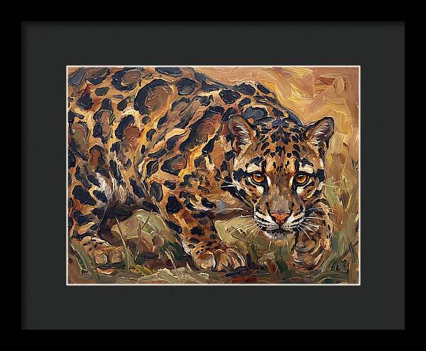 Clouded Leopard Stalking