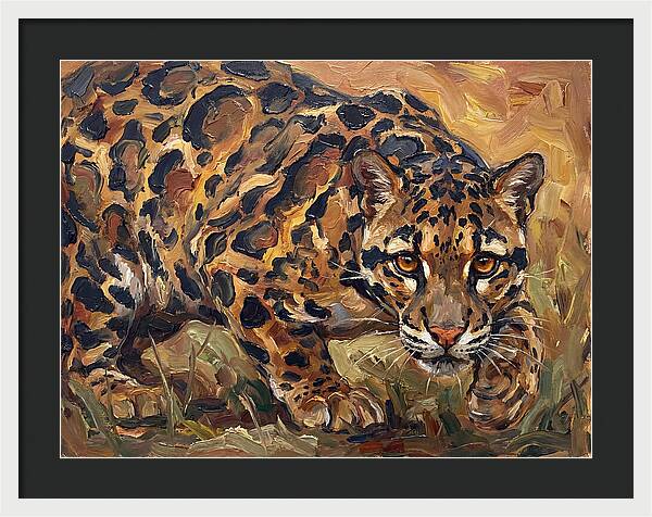 Clouded Leopard Stalking