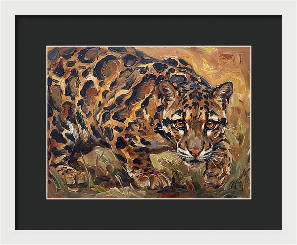 Clouded Leopard Stalking
