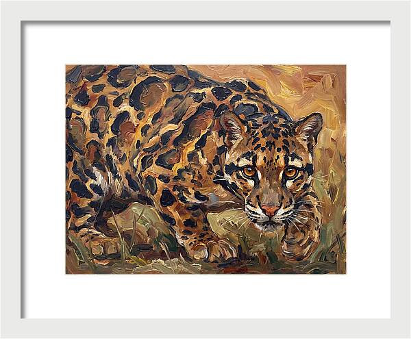Clouded Leopard Stalking