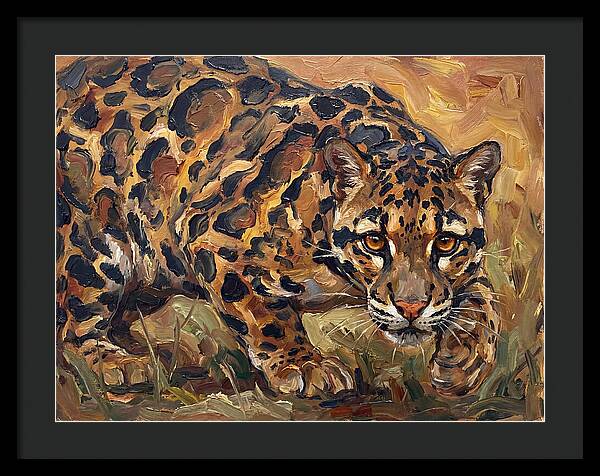 Clouded Leopard Stalking
