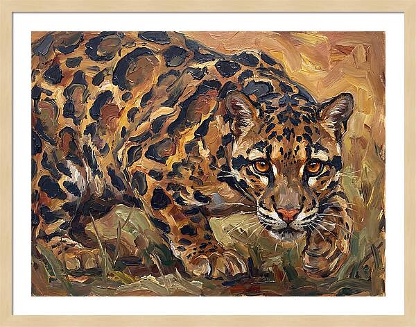 Clouded Leopard Stalking