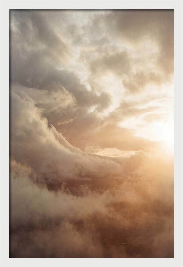 Clouds Embracing Autumn Light