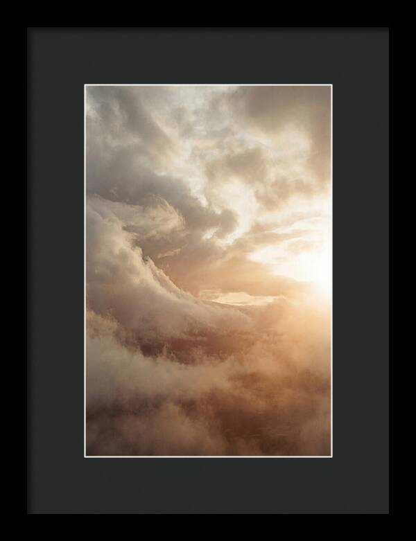 Clouds Embracing Autumn Light