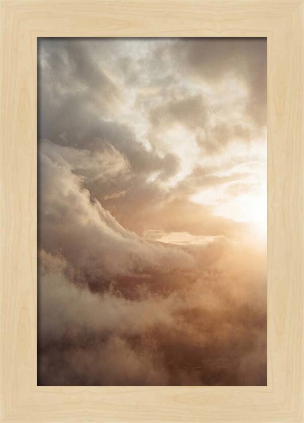 Clouds Embracing Autumn Light