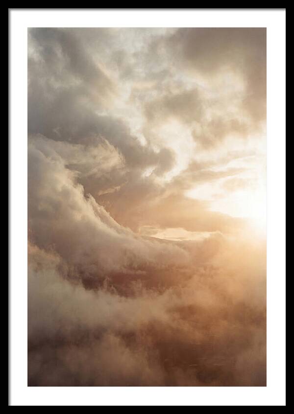 Clouds Embracing Autumn Light