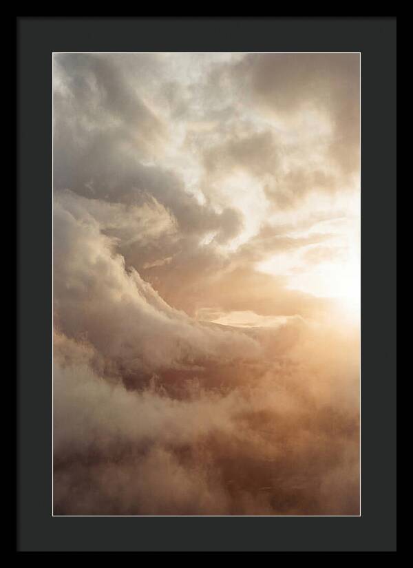 Clouds Embracing Autumn Light