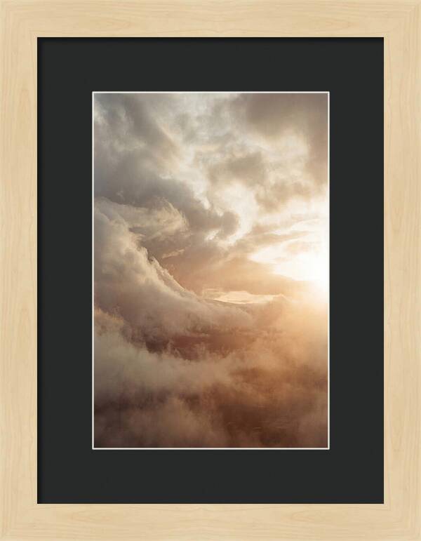 Clouds Embracing Autumn Light