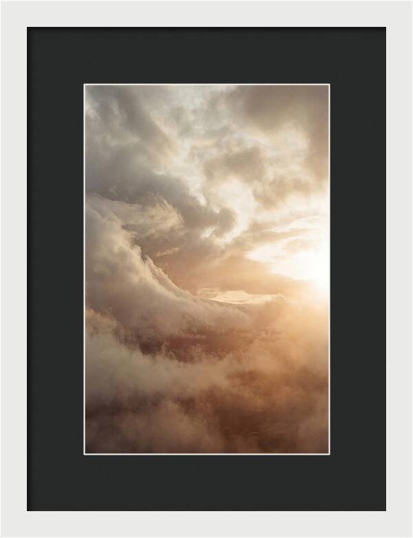 Clouds Embracing Autumn Light