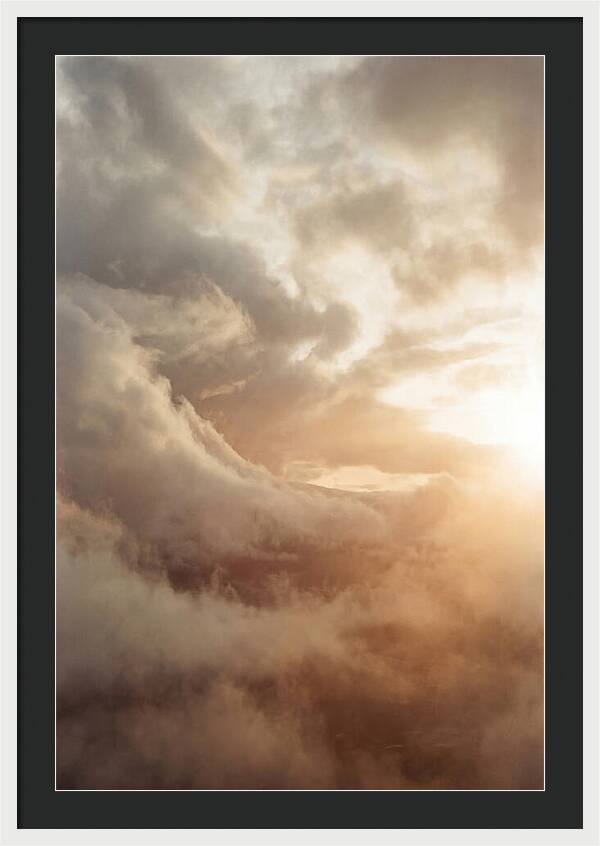 Clouds Embracing Autumn Light