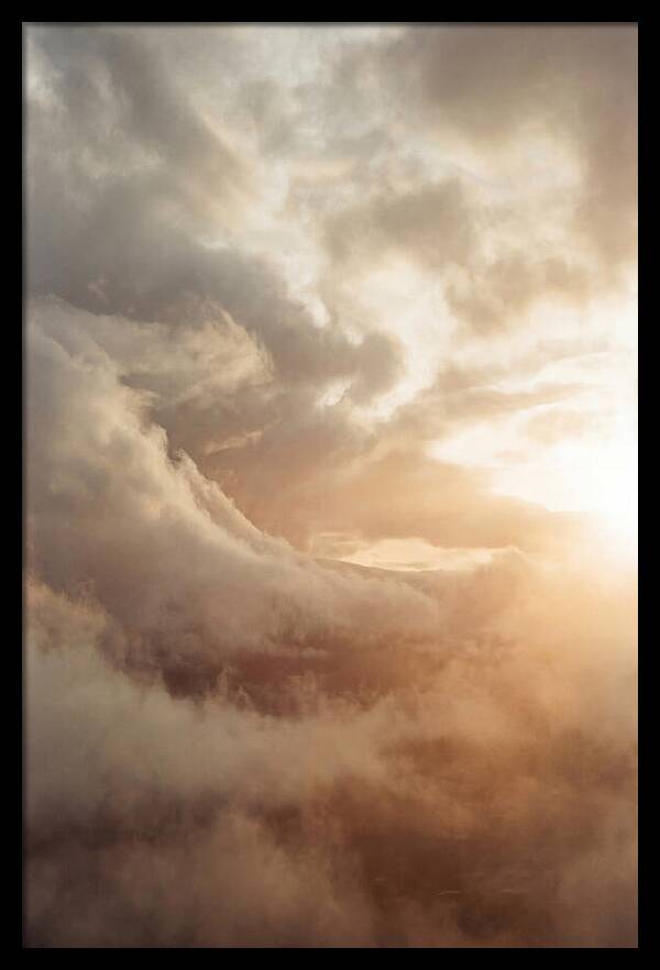 Clouds Embracing Autumn Light