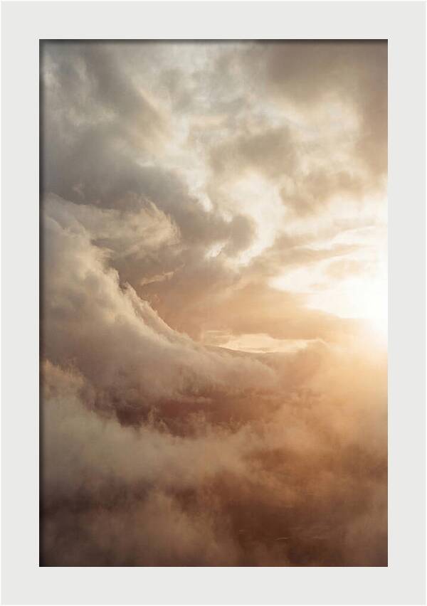 Clouds Embracing Autumn Light