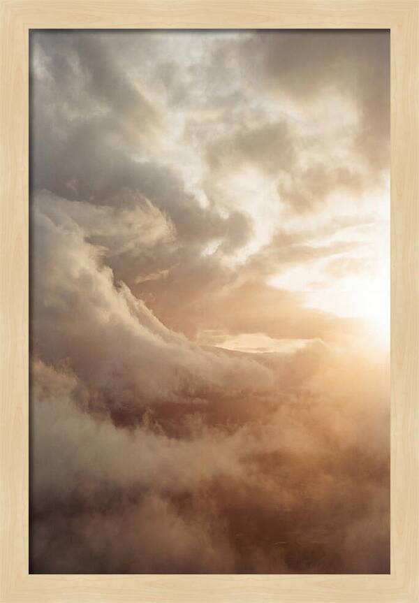 Clouds Embracing Autumn Light