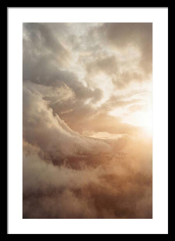 Clouds Embracing Autumn Light
