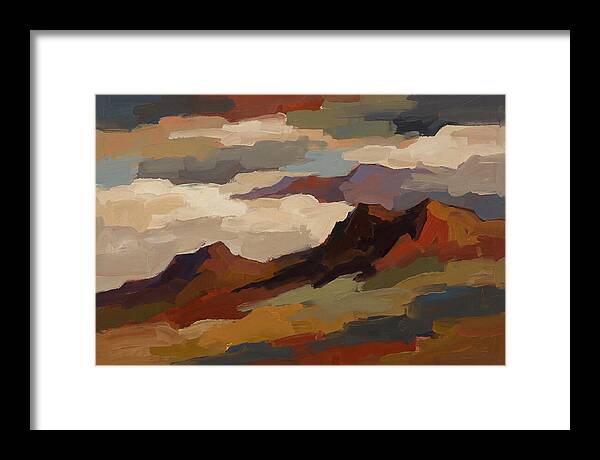 Cloudscape Over Majestic Peaks