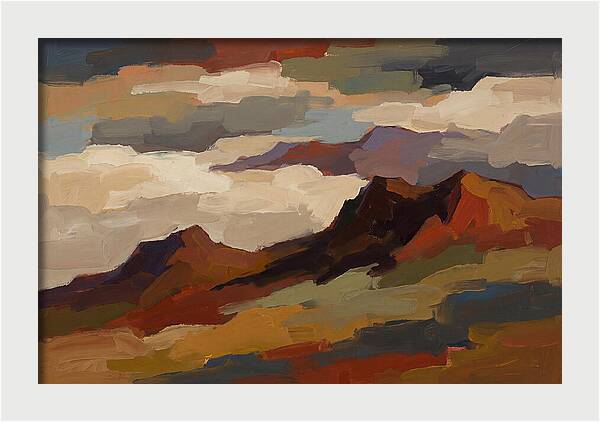 Cloudscape Over Majestic Peaks