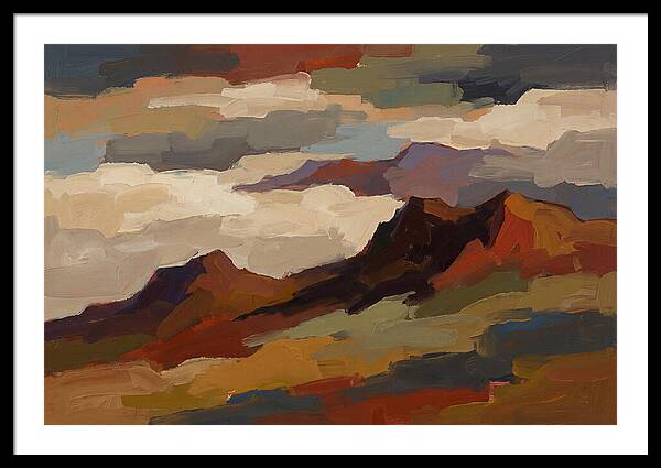 Cloudscape Over Majestic Peaks