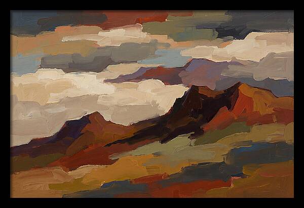 Cloudscape Over Majestic Peaks