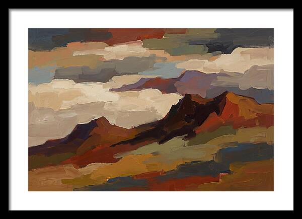 Cloudscape Over Majestic Peaks