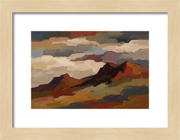 Cloudscape Over Majestic Peaks