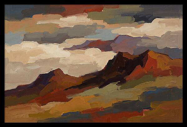 Cloudscape Over Majestic Peaks
