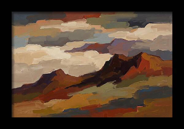 Cloudscape Over Majestic Peaks