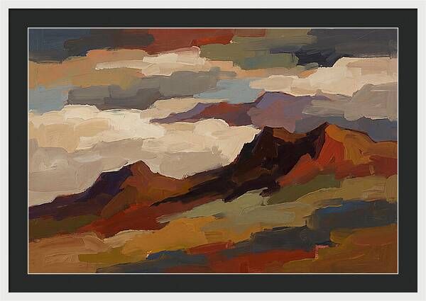 Cloudscape Over Majestic Peaks