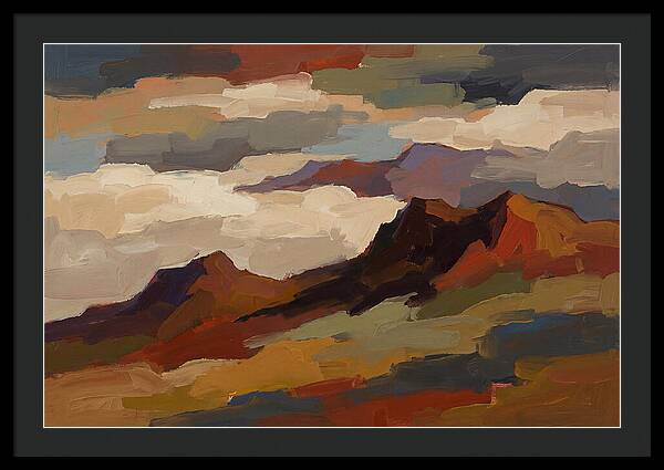 Cloudscape Over Majestic Peaks