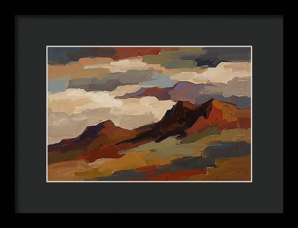 Cloudscape Over Majestic Peaks