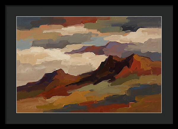 Cloudscape Over Majestic Peaks