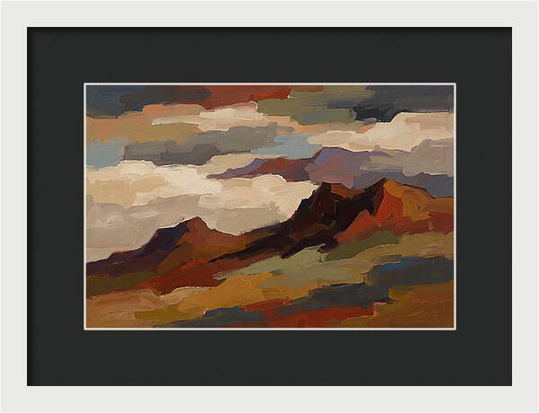 Cloudscape Over Majestic Peaks