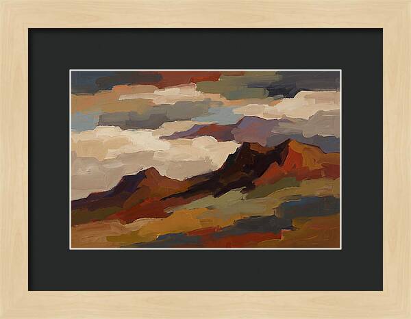 Cloudscape Over Majestic Peaks