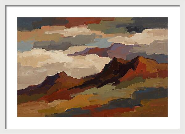 Cloudscape Over Majestic Peaks