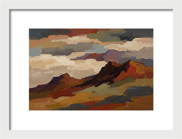 Cloudscape Over Majestic Peaks