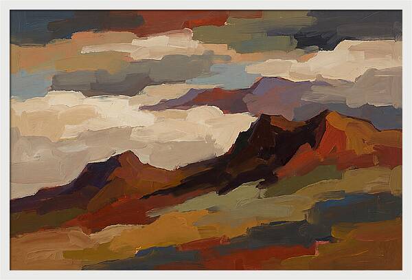 Cloudscape Over Majestic Peaks