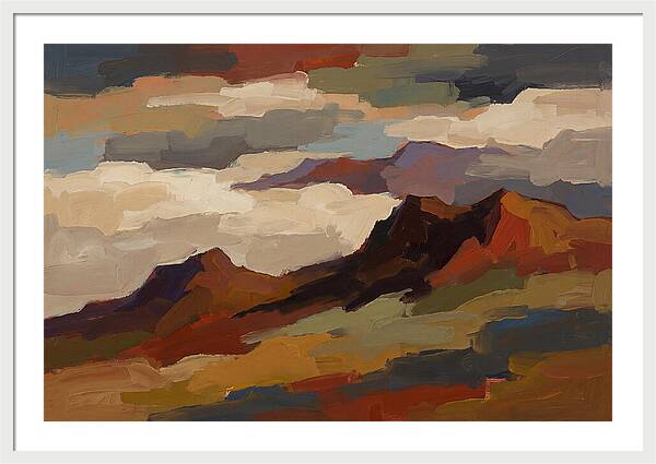 Cloudscape Over Majestic Peaks