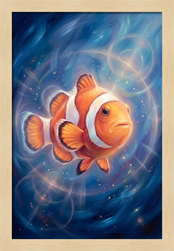Clownfish In Motion