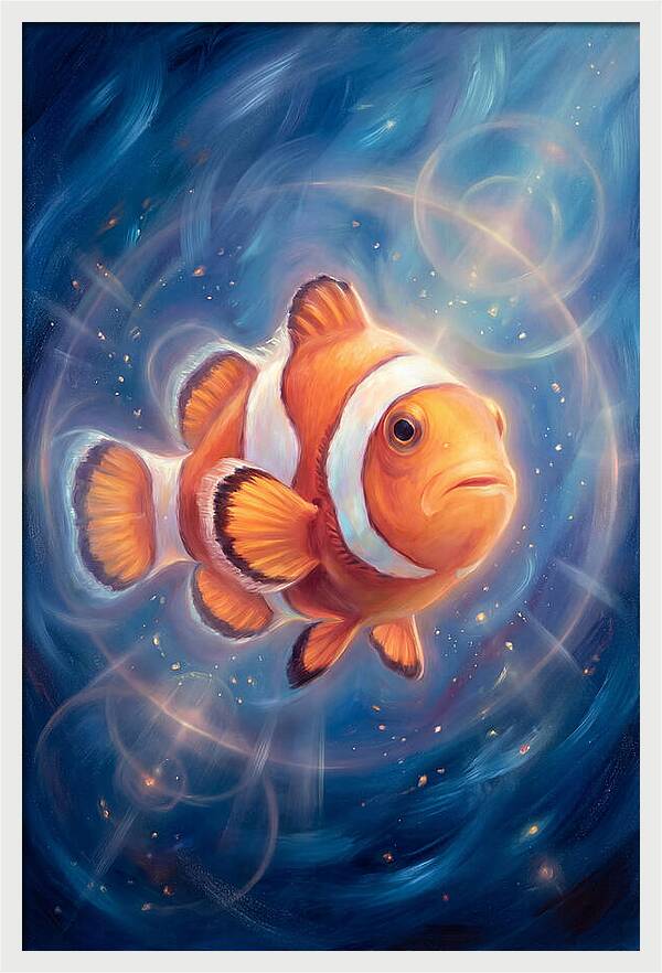 Clownfish In Motion