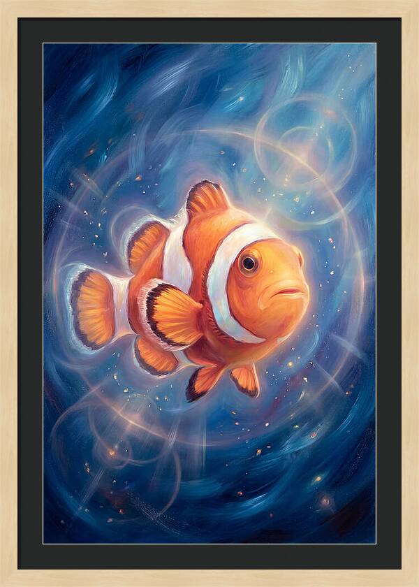 Clownfish In Motion