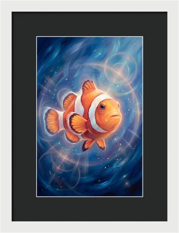 Clownfish In Motion