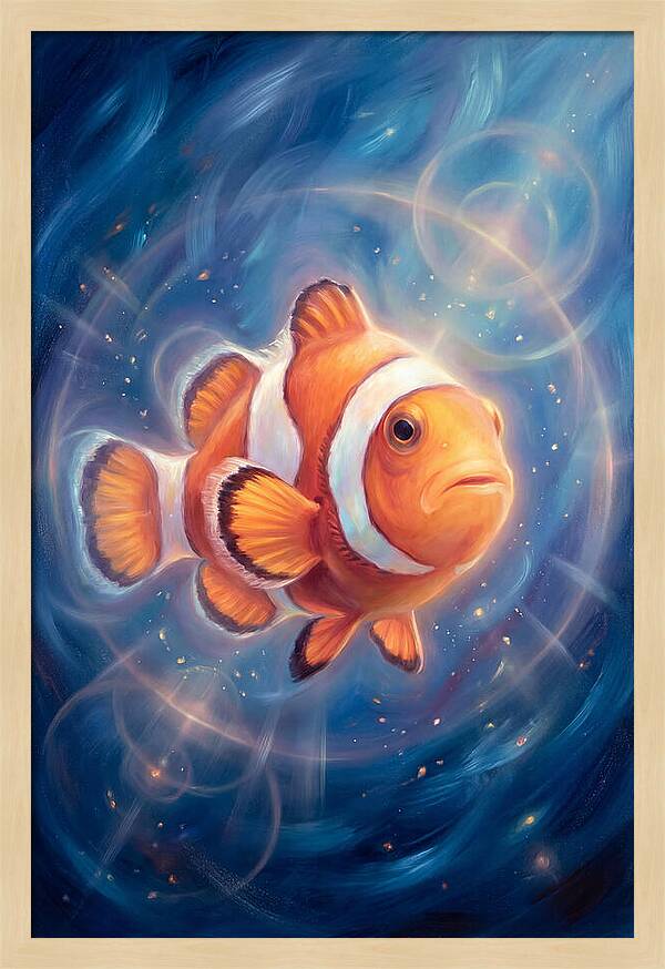 Clownfish In Motion