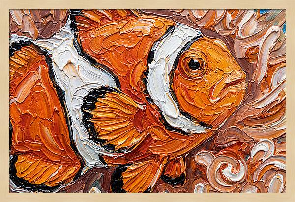 Clownfish In Vibrant Colors